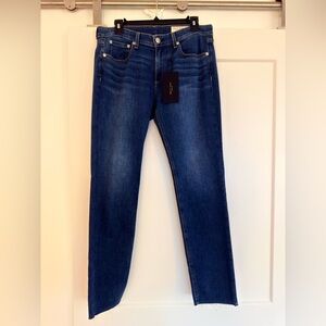 rag & bone Deep Blue Low Rise Boyfriend Jeans